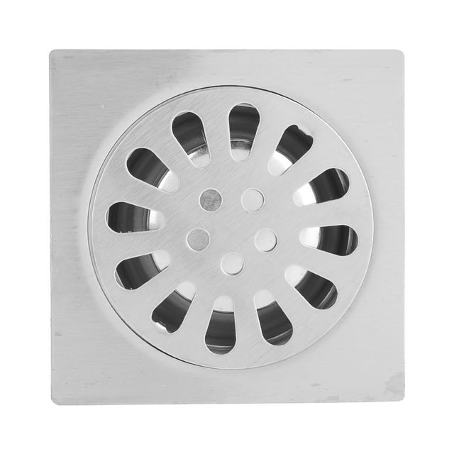 Desagüe de Piso de Baño 2 Piezas de Drenaje de Ducha Individual de Acero Inoxidable Ticfox