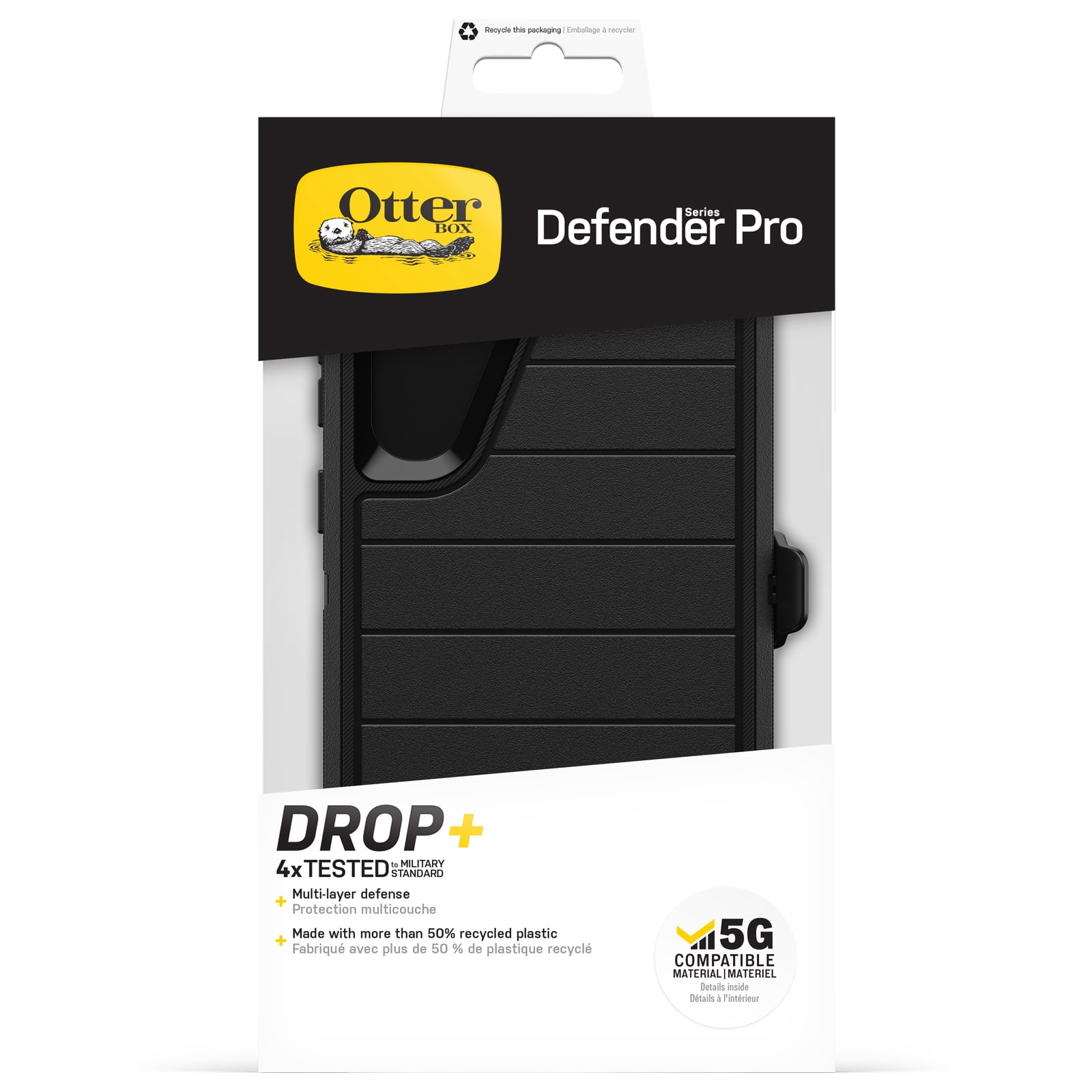 OtterBox Defender Series Pro Case for Samsung Galaxy S23+ - Black