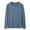 Blue, variant on asjyhkr Plus Size Mens Undershirts Crew Neck Long Sleeve Pullover Casual Loose Solid Color Breathable Thermal Gym Workout Hiking Tops,M-5XL