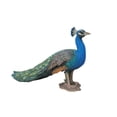thumbnail image 3 of Garden Decor Animal Statue Small Peacock, 3 of 4