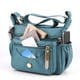 thumbnail image 4 of Mochila bandolera de varias capas, mochila grande, nailon impermeable, unisex, estilo casual, ideal para el trabajo, viajes y compras; ajustable, portátil, de nailon resistente, perfecta, 4 of 9