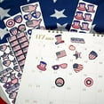 thumbnail image 4 of ArtCreativity Patriotic Stickers Pack, 100 Sheets, Red White Blue American Flag Theme for Kids Ages 3+, Classroom Crafts, Rewards, Party Favors, 4 of 7