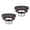 2 packs, variant on 57mm Bass Enhancement Driver 4Ohm 15W Power Aluminum Voice Coil Rubber Surround Powerful Handling Auditory Woofer