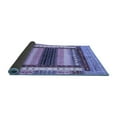 thumbnail image 2 of Ahgly Company Indoor Rectangle Abstract Blue Modern Area Rugs, 7' x 10', 2 of 4