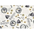 thumbnail image 3 of Hi Fashion Bee Hives And Sunflowers On White Novelty 100% Cotton Price per Yard, 3 of 3
