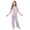 Purple, variant on mgoYE Silk Satin Pajamas Set 12-18 Months Girls 2 Piece Pj Sets Short Sleeve Sleepwear Soft Button Loungewear for Kids Blue