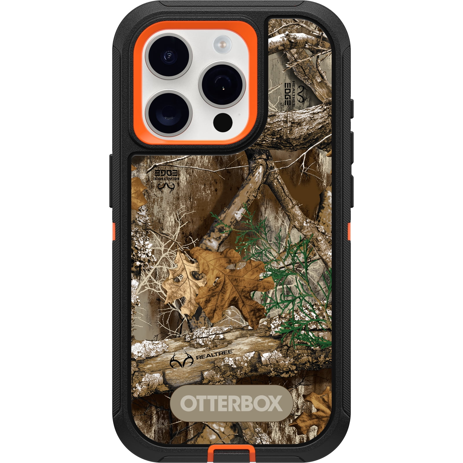 OtterBox Defender Series Pro Cell Phone Case for Apple iPhone 15 Pro RealTree Edge