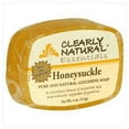 thumbnail image 3 of Clearly Natural Pure & Natural Glycerine Bar Soap, Honeysuckle, 4oz, 3-Pack, 3 of 5