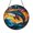 Acrylic 3.5 Inch, variant on Fin Whale Ocean Suncatcher Hanging Round Window Present Vibrant Art