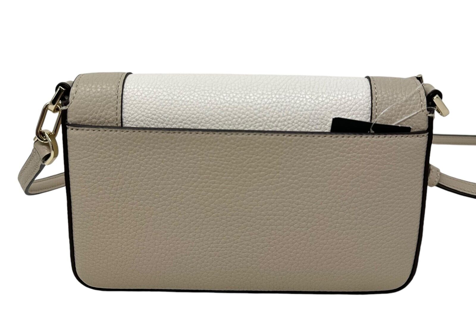 Kate Spade Lena Colorblock Mini Flap Light Sand Leather Crossbody