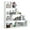 White, variant on Yardi Yard 6 Cubes Ladder Shelf Corner Bookshelf Storage Bookcase-White, Tall Bookshelf, Bookshelf for Living Room, Home Office, Bedroom, Balcony