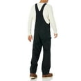 thumbnail image 2 of Carhartt mens Loose Fit Firm Duck Insulated Bib Overall Work Utility Outerwear, Black, Small US, 2 of 5