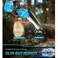 thumbnail image 2 of YAHHU 6 inch Mini Chainsaw , Portable Electric Cordless Chainsaw Set,Battery Powered,Small Handheld Chain Saws Pruning for Tree Branches, 2 of 8