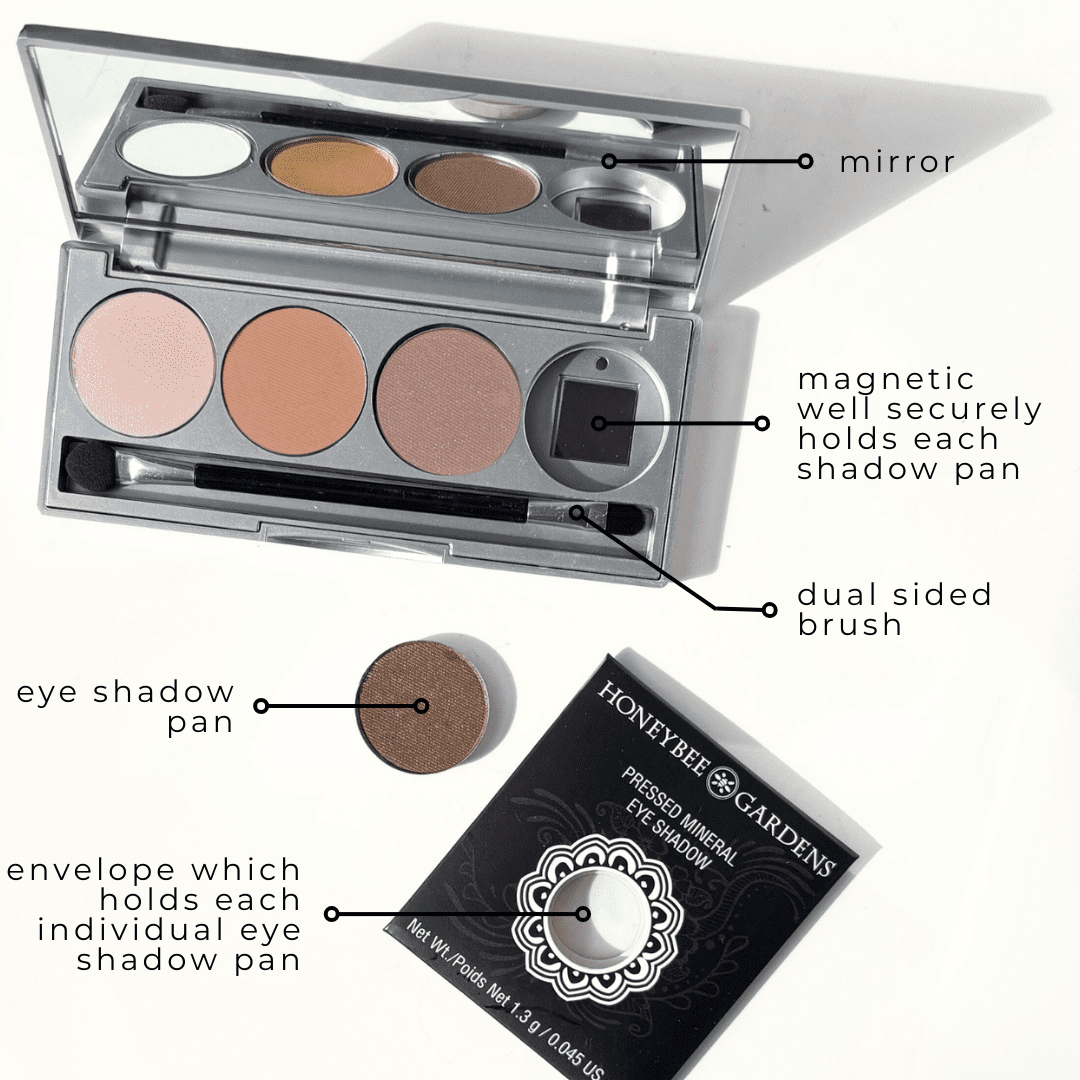 Honeybee Gardens Skinny Dip Refillable Eye Shadow Palette