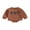 Brown, variant on Bagilaanoe Newborn Baby Boys Oversized Romper Sweatshirt Long Sleeve Bodysuits Letter Print Pullover 3M 6M 12M 18M Infant Casual Tee Tops