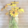 thumbnail image 2 of Kimberly, Allen 26x26 Black Ornate Wood Framed with Double Matting Museum Art Print Titled - Spring Yellow, 2 of 4