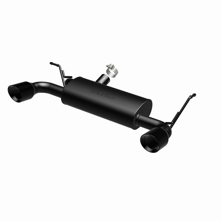 MAGNAFLOW 2本出し ブラック ラングラー JK マフラー MF Magnaflow MF Series | Jeep Wrangler JK Exhaust | GenRight Jeep Parts