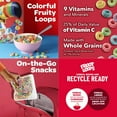 thumbnail image 3 of kelloggs Froot Loops Breakfast KEF16 Cereal Snacks Family Size16.6 oz - Food Groceries Breakfast Cereal, 3 of 3