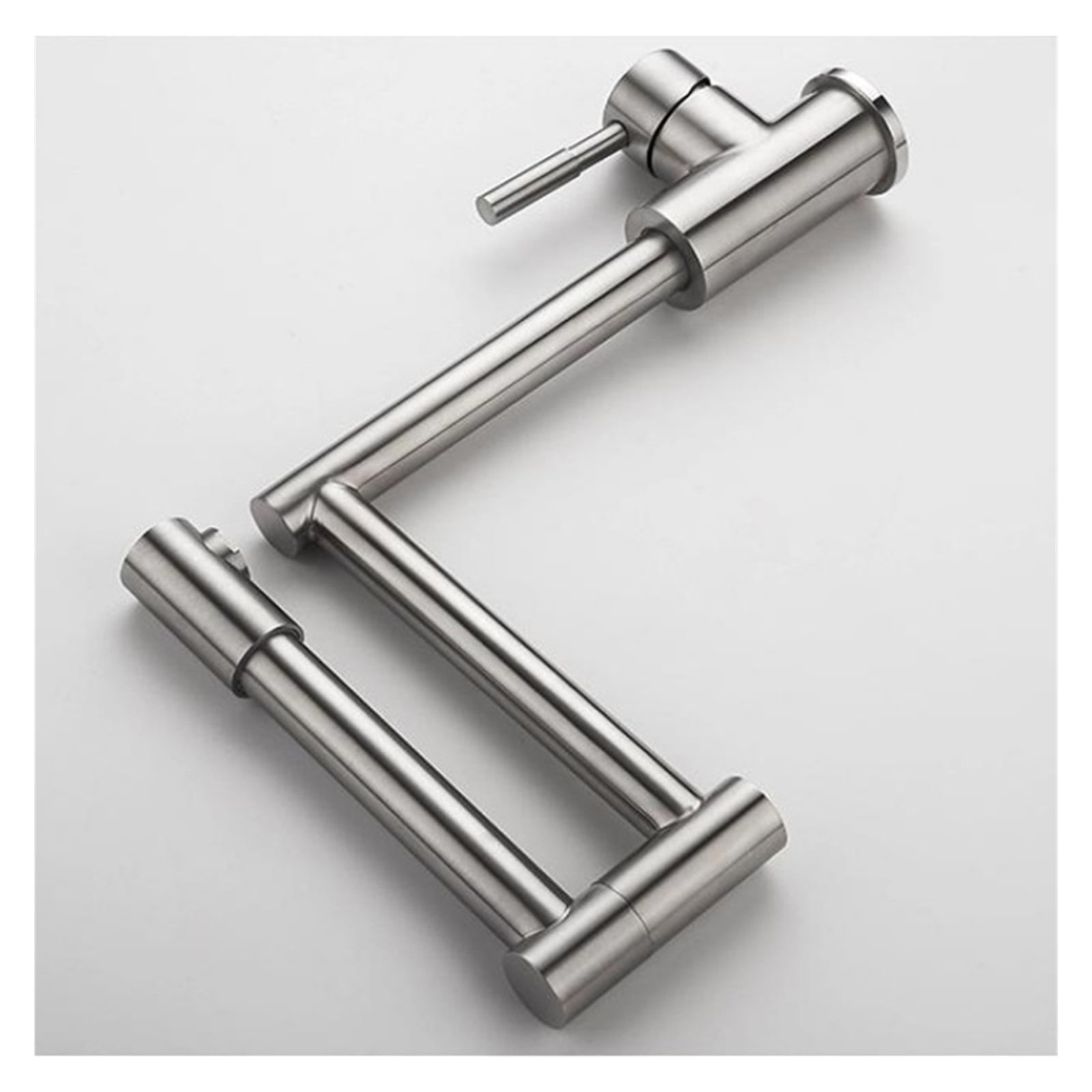 304 Stainless Steel Lead Free Kitchen Faucet 360 Degree Rotate Kitchen Sink Folding Tap Cold Hot Water Mixer Tap Sink Crane ,Bar Laundry RV Farmhouse