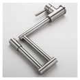 thumbnail image 6 of 304 Stainless Steel Lead Free Kitchen Faucet 360 Degree Rotate Kitchen Sink Folding Tap Cold Hot Water Mixer Tap Sink Crane ,Easy DIY Installation, 6 of 6