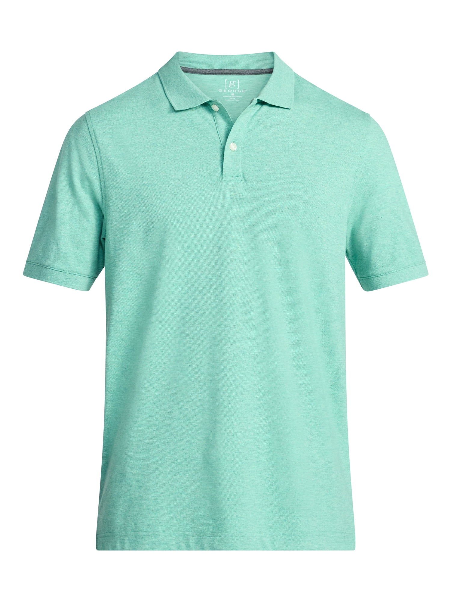 George Men's & Big Men's Classic Fit Pique Polo with Short Sleeves, Sizes XS-5XL, LT-3XLT