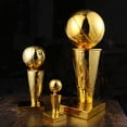 thumbnail image 7 of Golden State Replica Basketball Champion Larry O'Brien Trophy,  Sport Fans Hand Crafts Souvenir Award Model Cup Fans Gift,Gold, 7 of 7