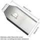 thumbnail image 2 of Cuchilla de cortacésped FLhrweasw Piezas de repuesto de cuchilla de 07 mm para cortacésped Gardena Plata 60 Piezas, 2 of 5