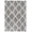 Grey/White, variant on SAFAVIEH Tahoe Gerald Quatrefoil Shag Area Rug, 5' x 7', White/Silver