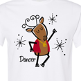 thumbnail image 4 of Inktastic Dancer Reindeer T-Shirt, 4 of 5