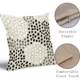 thumbnail image 4 of Black White Pillow Covers 20x20 Set of 2 Boho Gray Polka Dot Throw Pillows Modern Trendy Print Decorative Outdoor Farmhouse Pillowcase Cushion Cover Linen Case Decor for Home Sofa Couch Bed, 4 of 6