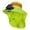Green, variant on Hi Vis Wide Brim Solar Fan Sun Hat USB Rechargeable Reflective Neck Flap Cooling Hat for Construction Gardening Fishing Outdoor Work