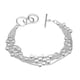 thumbnail image 1 of Pulsera de Plata 925 Pulsera de la boda de las mujeres Pulsera de la moda de regalo, 1 of 8