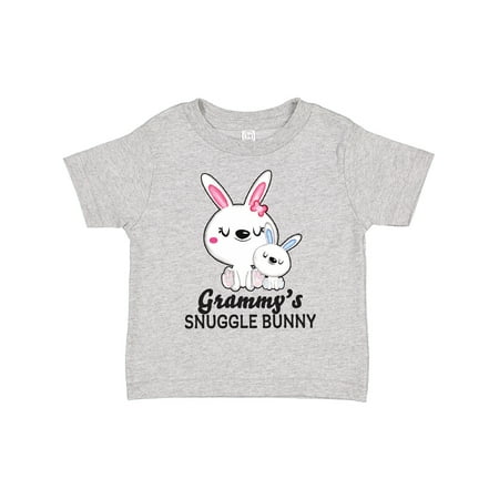 

Inktastic Grammys Snuggle Bunny Easter Gift Toddler Boy Girl T-Shirt
