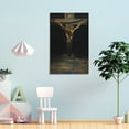 thumbnail image 4 of Salvador Dali Wall Art Prints 《Christ of Saint John of The Cross》 Poster Art Poster Canvas Painting Decor Wall Print Photo Gifts Home Modern Decorative Posters 12x18inch(30x45cm), 4 of 6