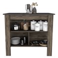 thumbnail image 5 of Three Shelves Kitchen Island Set - Melamine Filler for Durability, 5 of 5