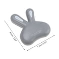 thumbnail image 3 of Unique Bargains 1 Set Contact Lens Case Cute Rabbit Lens Storage Case Gray, 3 of 5