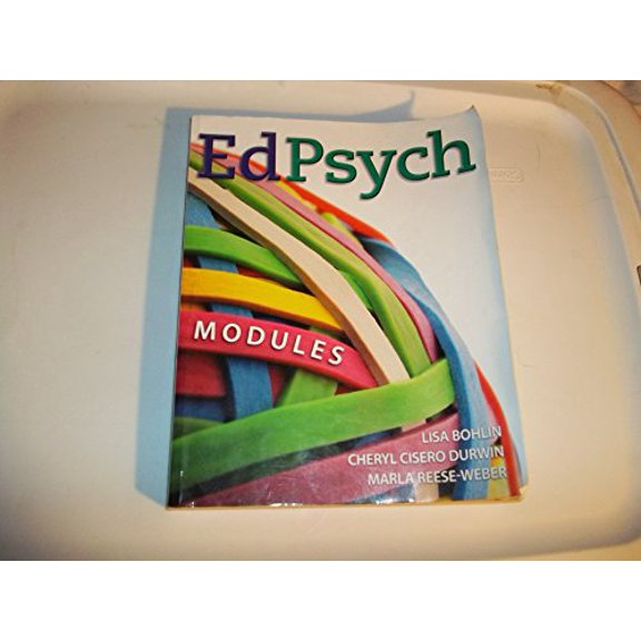 Pre-Owned EdPsych: Modules, 9780073378503, 007337850X, Paperback, 1 edition