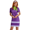 thumbnail image 3 of Vestido de disfraz para Halloween G y PL, Daphn, color morado, talla XL, mujer, 3 of 6