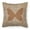 Brown, variant on Carolines Treasures BB1116-BL-OR-PW1818 Labrador Burlap and Orange   Canvas Fabric Decorative Pillow BB1116 18H x18W