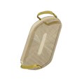 thumbnail image 1 of Serving Tray with Golden Handles Cosmetics Tray Desktop Decorative Tray Decorative for Meals,Snacks Light Brown, 1 of 7