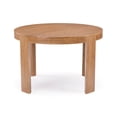 thumbnail image 4 of Plank+Beam Round Dining Table, 47" Solid Wood Modern Kitchen Table, Round Table for 4, Pecan, 4 of 8