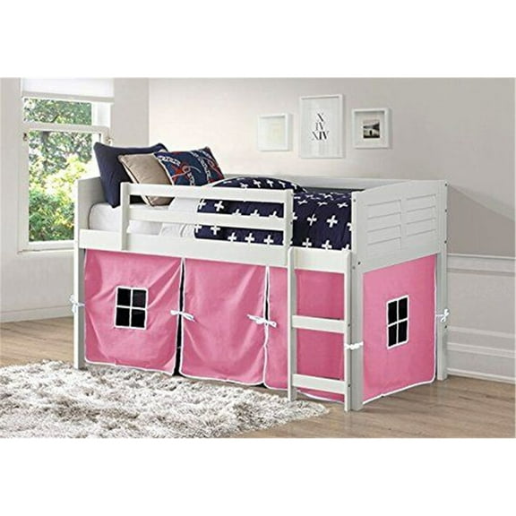 Twin Louver Low Tent Loft/Pink