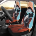 thumbnail image 2 of Sikiie Cool Dog In Hoodie Car Seat Protector 2 Pack Car Seat Cushion Mat, Car Seat Covers for SUV, Truck, Van, 2 of 7
