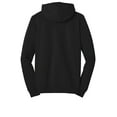 thumbnail image 6 of District - Juniors The Concert Fleece Full-Zip Hoodie. DT801 Black, 6 of 6