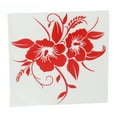 thumbnail image 3 of Car Decal, Weather Resistant Flower Sticker Delicate  For Truck For Motorcycle Red, 3 of 8