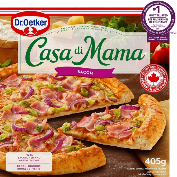 Dr. Oetker Casa di Mama pizza bacon 405 g