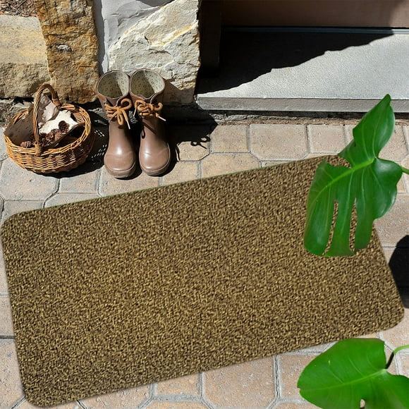 Under 10, Grass Scuffing Door Mats, PVC Material, Waterproof Surface, Cross Border Design, Household Entrance Mats, Mud Scraper, Dust Remover, for High Traffic Areas JACSZPA Just Released