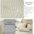 thumbnail image 6 of Davulos Queen Comforter Set , 7 Pieces Khaki Bed in a Bag Soft Bedding Sets with Comforter, Flat Sheet, Fitted Sheet, Pillow Shams,Pillowcases, 6 of 8