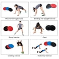thumbnail image 2 of Ejercicio Core Sliders Discos deslizantes de ejercicio de doble cara para abdominales yeacher  Control deslizante de núcleo, 2 of 7
