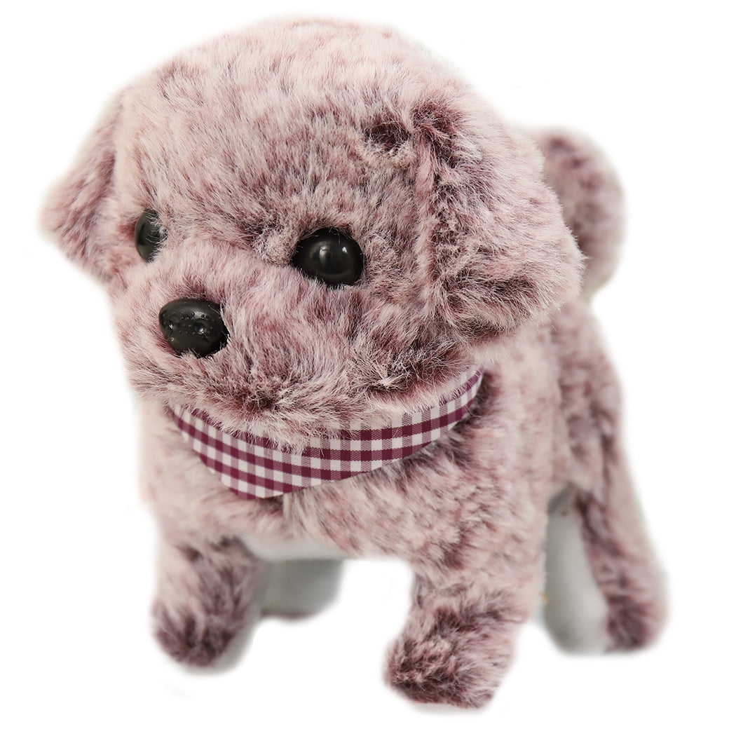 Jouet électronique Interactif En Peluche Poméranie Réaliste Avec - 11